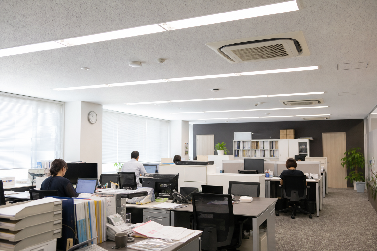 設備が稼働する施設のイメージ